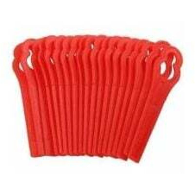 Nazalus-Vente chaude-100Pcs Lames de Rechange Coupe Bordure LIDL,Gros Trou 12mm,Petit Trou 7mm