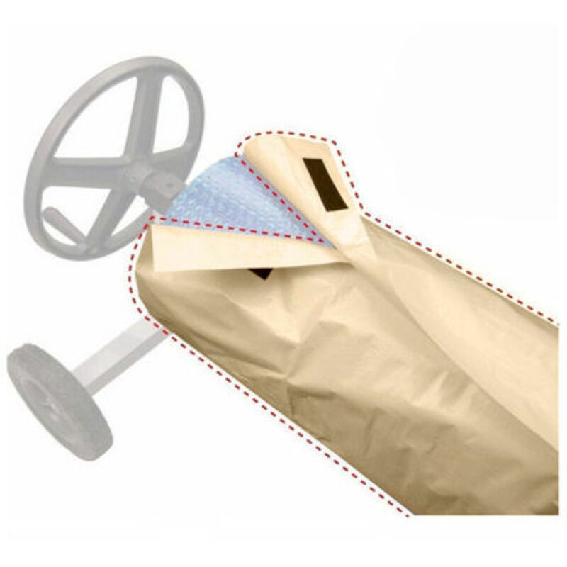 Nazalus-Vente chaude-Couverture Enrouleur Bâche Piscine en Tissu Imperméable,Couverture de Protection Piscine Extérieur Intérieur,49096cm，