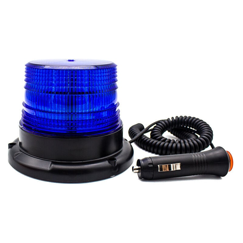 Nazalus-Vente chaude-Gyrophare LED bleu 12V lumière stroboscopique signalement d'avertissement lumières pour camion auto véhicule,