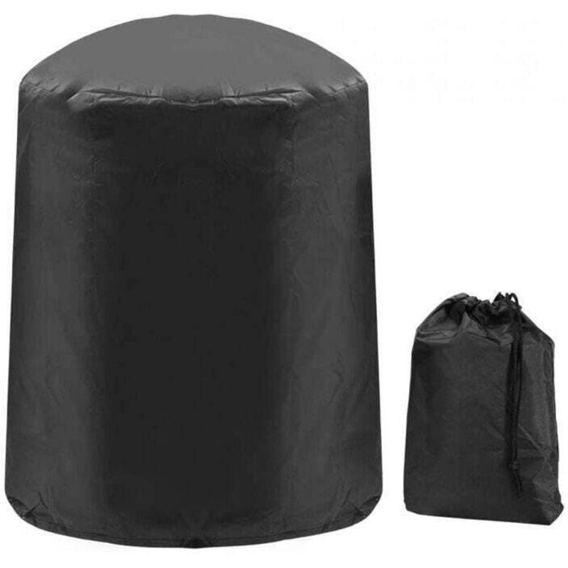 Nazalus-Vente chaude-Housse de protection ronde pour barbecue. Étanche. Résistant à la poussière et aux intempéries, 76 x 91 cm