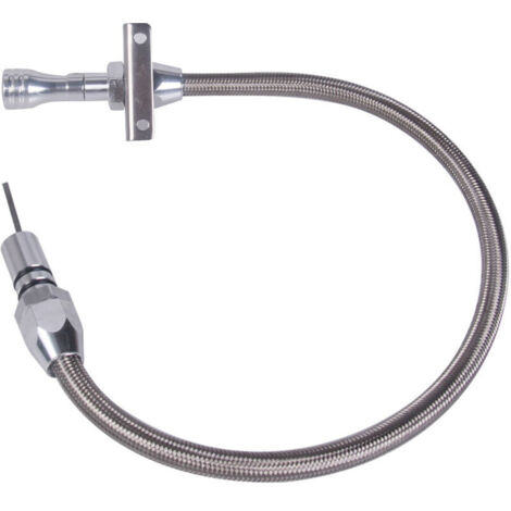 Nazalus-Vente chaude-Jauge de Transmission pare-feu tressé en acier inoxydable jauge Flexible TH350 TH-400 700R4 Tranny SBC BBC Trans pour Chevy GM