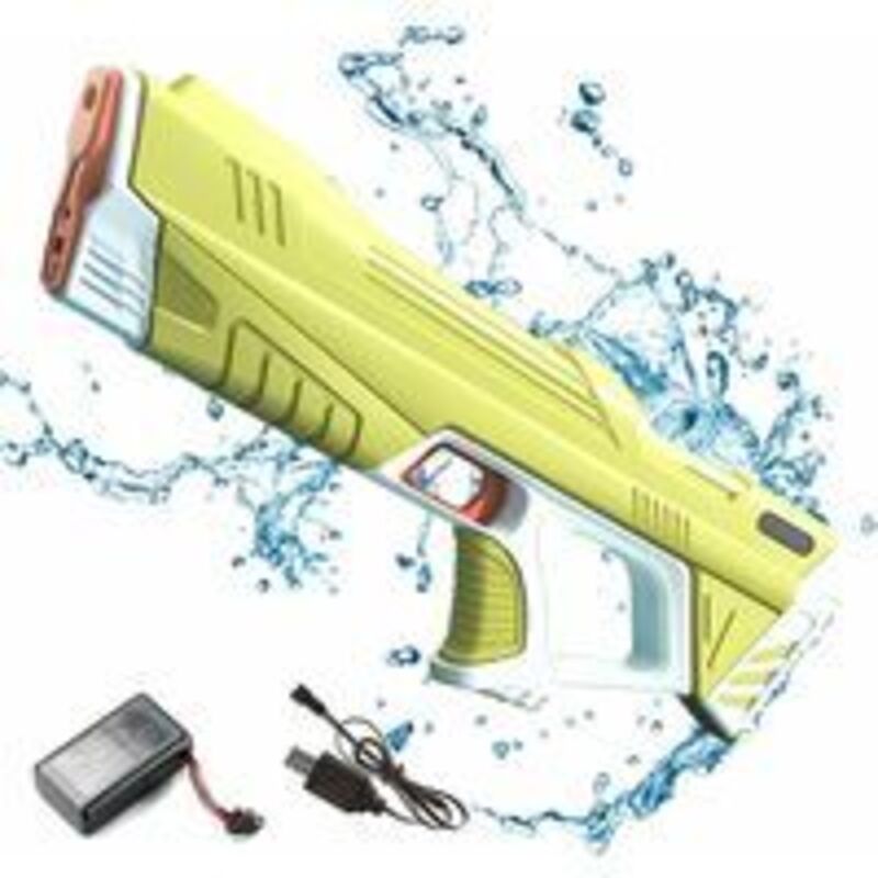 Nazalus-Vente chaude-Pistolet a Eau Electrique Enfants Adultes, Puissant Haute Capacité Pistolets à Eau, One Button Jouet de Piscine de Plage