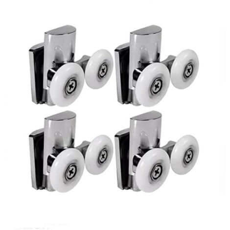 Nazalus-Vente chaude-Roulettes de Porte de Douche,23 mm Roues De Porte de Douche en Haut ou en Bas