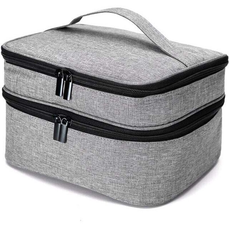 Nazalus-Vente chaude-Sac de couture, sac de rangement pour outils de couture, double étui à accessoires de couture pour aiguilles, fil et autres