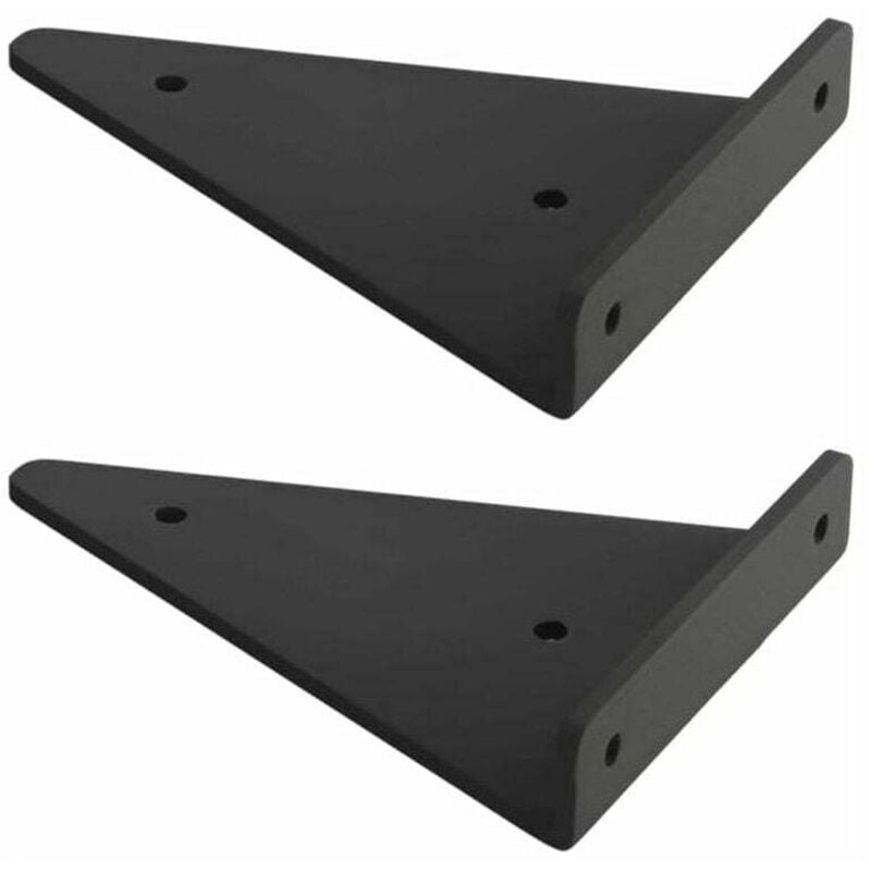 Nazalus-Vente chaude-Support D'étagère en Triangle en Métal Flottant,Equerre Etagere Mural Aveugles Dissimulés,Chambre à Coucher Salon Salle de Bain