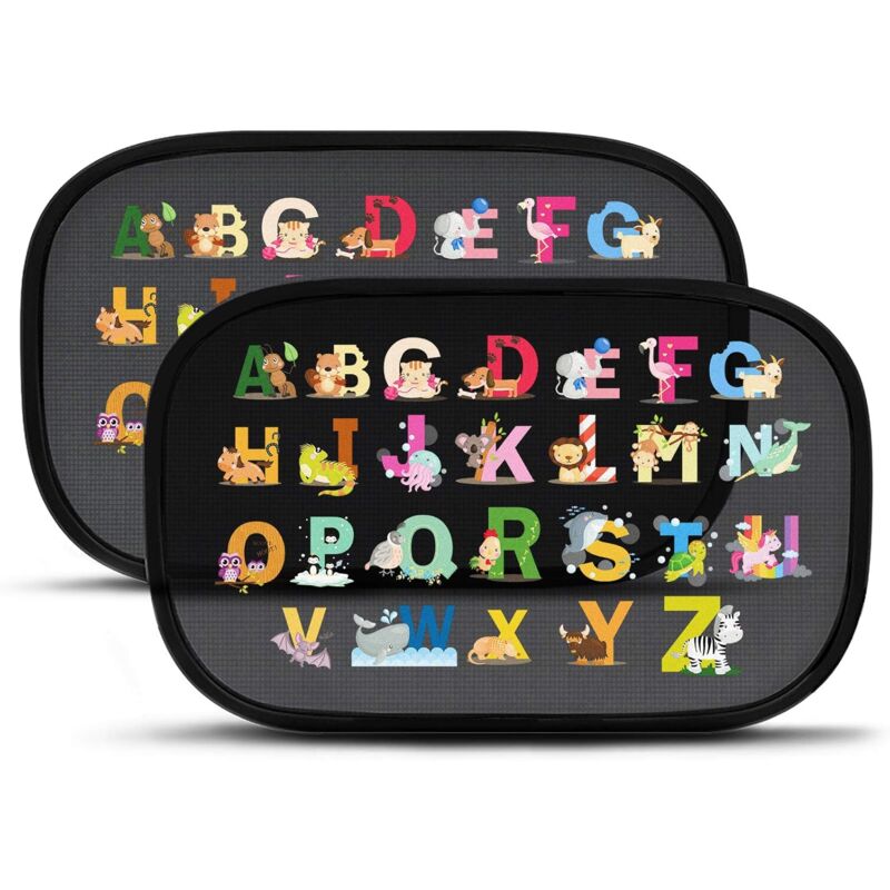 Nazalus-Vente Pare Soleil Voiture Bébé, Auto Adhésif Fenêtres de Voiture pour Protection d'enfant Blocage des Rayons Ultraviolets Nocifs pour Bébé,