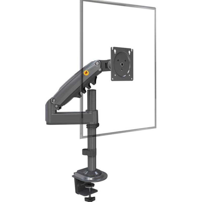 Nb H100G – Support de bureau avec ressort à gaz pour écrans lcd 17-30 pouces – version gamer