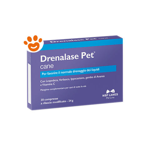 NBF Lanes Dog Drenalase Pet  - NBF Lanes Dog Drenalase Pet - Confezione da 30 Compresse