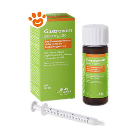 NBF Lanes Dog e Cat Gastrovom Gel - NBF Lanes Dog e Cat Gastrovom Gel - Confezione da 50 ml