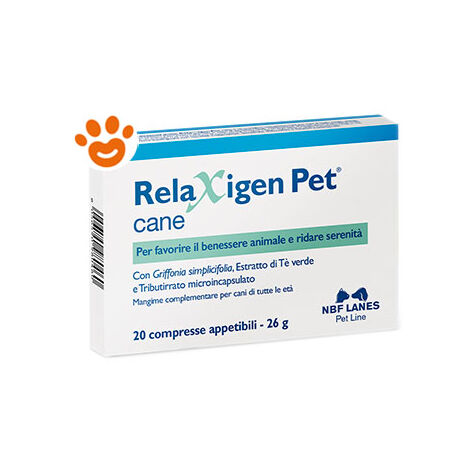 NBF Lanes Dog Relaxigen Pet - NBF Lanes Dog Relaxigen Pet - Confezione da 20 Compresse