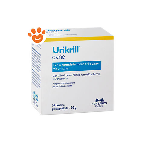 NBF Lanes Dog Urikrill Gel Appetibile - NBF Lanes Dog Urikrill Gel Appetibile - Confezione da 30 Bustine Gel