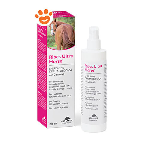 NBF Lanes Ribes Ultra Horse Emulsione Dermatologica - Confezione da 250 ml