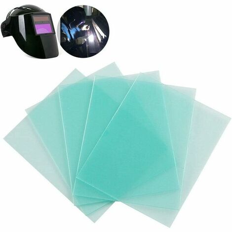 NC 10 x 115 x 90 mm Lenti di ricambio per casco per saldatura a luce variabile per saldatura industriale