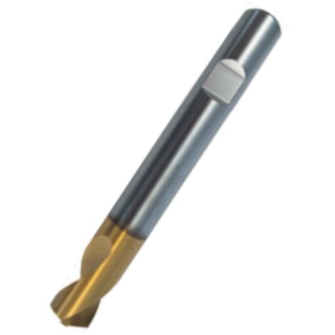 NC-Anbohrer HSS-Co 120 Grad TIN-beschichtet mit Weldonschaft 16,00 mm