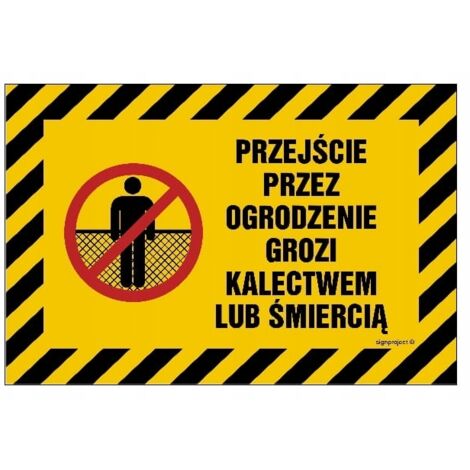 NC019 Grimper par-dessus la clôture peut causer des blessures
