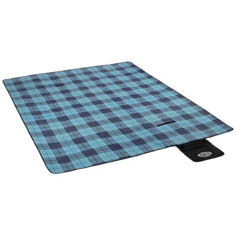 NC8002 MANTA DE PICNIC A CUADROS AZULES 250x200 PE ALU NILS CAMP