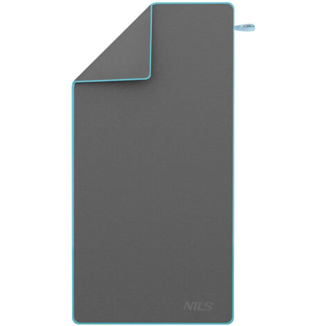 NCR13 TOALLA DE MICROFIBRA GRIS OSCURO 200x90 cm NILS