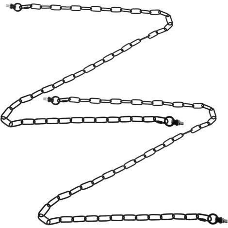 ne Suspendre en M tal Noir 35 X 15 M 2 Cadenas 4 MM 2