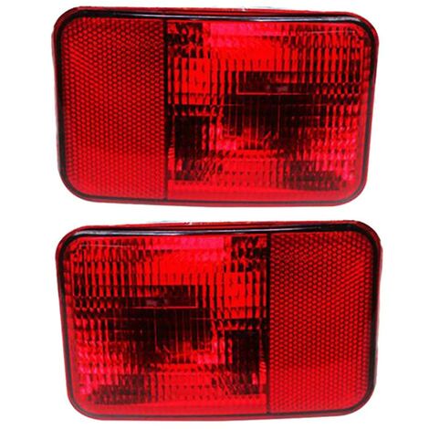 Nebelscheinwerfer für die hintere Stoßstange für Wrangler 2007–2018, Ersatz des Lampengehäuses ohne Glühlampe 55078104ac 55078