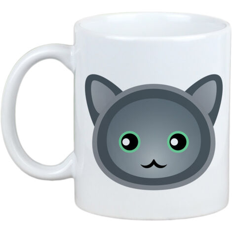 Nebelung - une tasse avec des graphismes et l'inscription de la marque Art-Dog