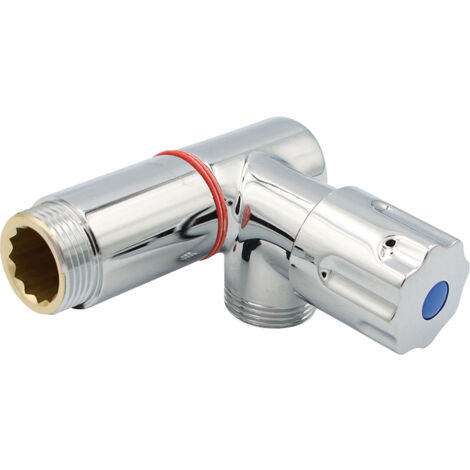 Nebenanschlussventil 3/4" IG Anschluss für Wandbatterien