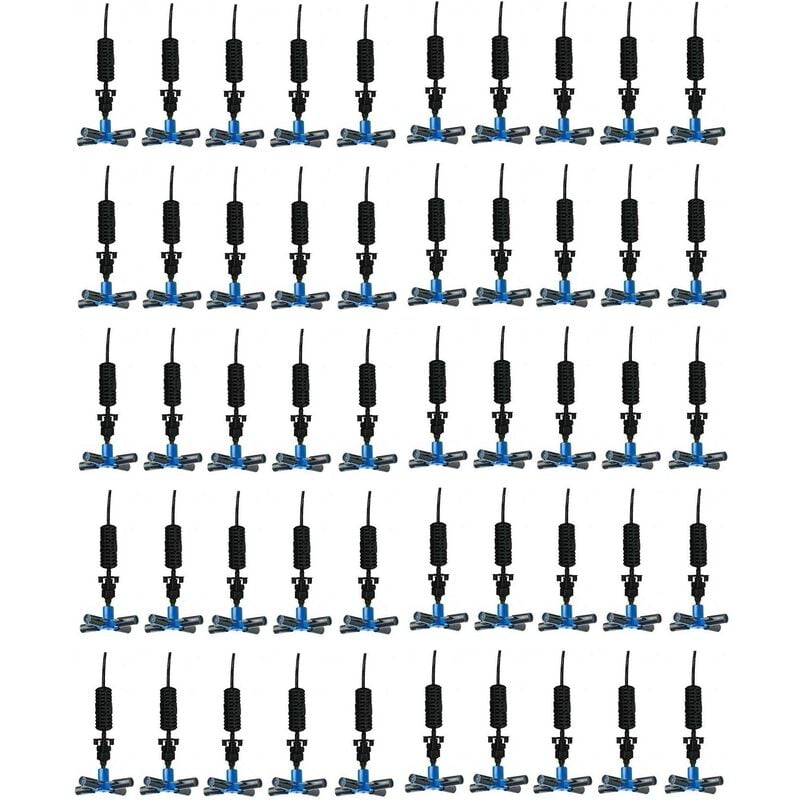Nébuliseur brumisateur à 4 sorties, système de refroidissement professionnel. Emballage de 50 unités. Offre exclusive
