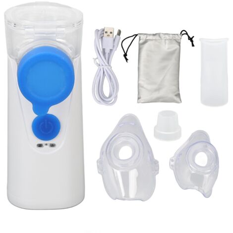 Nébuliseur Portable Rechargeable USB - Inhalateur à Vapeur Froide pour Voyage et Maison - DC5V