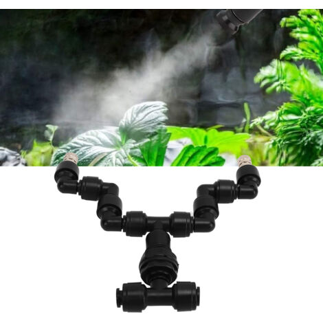 Nebuliseur pour Reptiles Double tête Rotation 360° ABS Argent 55g Sprinkler Mano pour Boîte de Nourriture Pet