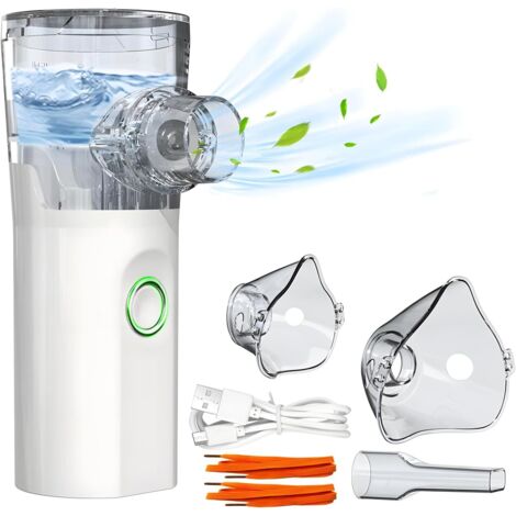 Nebulizzatore a rete per adulti e bambini da utilizzare a casa