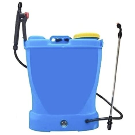 NEBULIZZATORE SPRUZZINO POMPA A SPALLA ELETTRICA BATTERIA 16LT IRRORATRICE 12V s