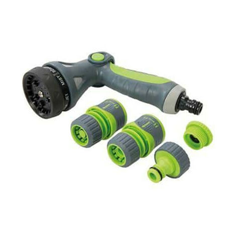 Nécessaire 5 pièces pistolet d'arrosage Silverline 829557