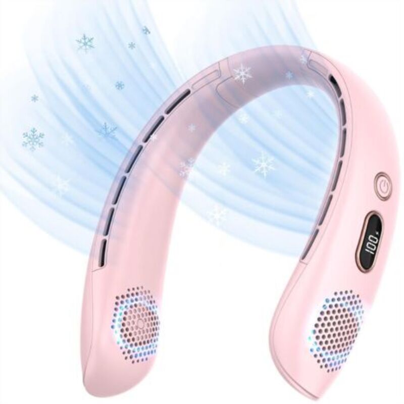 Image of Neck Fan, Portable USB Bladeless Neck&hellip;