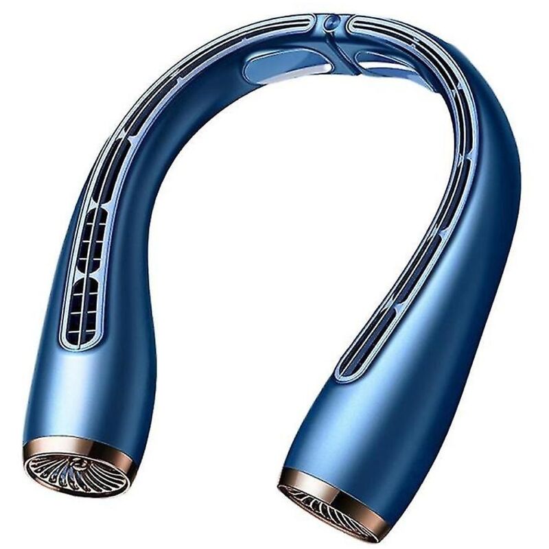 Ventilateur de cou usb sans pales Turbo ventilateur de tour de cou rechargeable silencieux portable ventilateur extérieur à domicile pliable Cooli