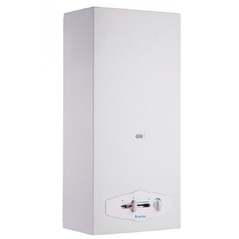 NECKAR Calentador Atmosferico Bajo Nox 10L Gas Natural Encendido por Baterias