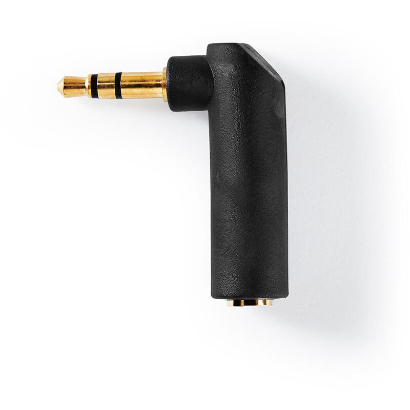 

Adaptador de Audio Estéreo | Conector Macho de 3,5 mm - Conector Hembra de 3,5 mm | Ángulo de 90° | 3-Poste | Antracita NE550719940 - Nedis