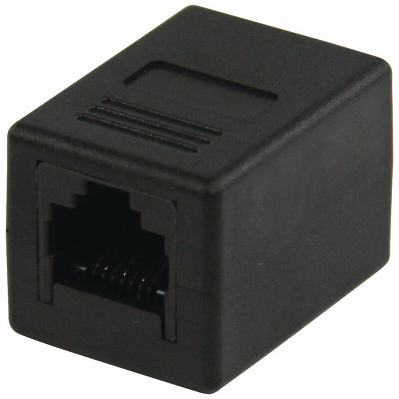 

Nedis Adaptador de Red CAT5 | RJ45 (8P8C) Hembra - RJ45 (8P8C) Hembra | Negro NE550680617