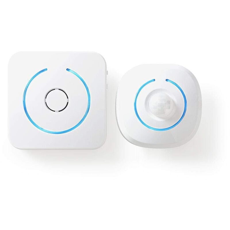 Nedis - Campanello del rilevatore di movimento ento del sistema di sicurezza