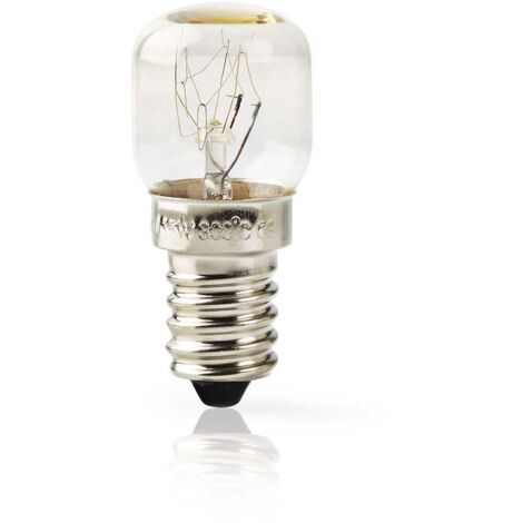 Nedis Ampoule pour four E14 15 W transparent T22