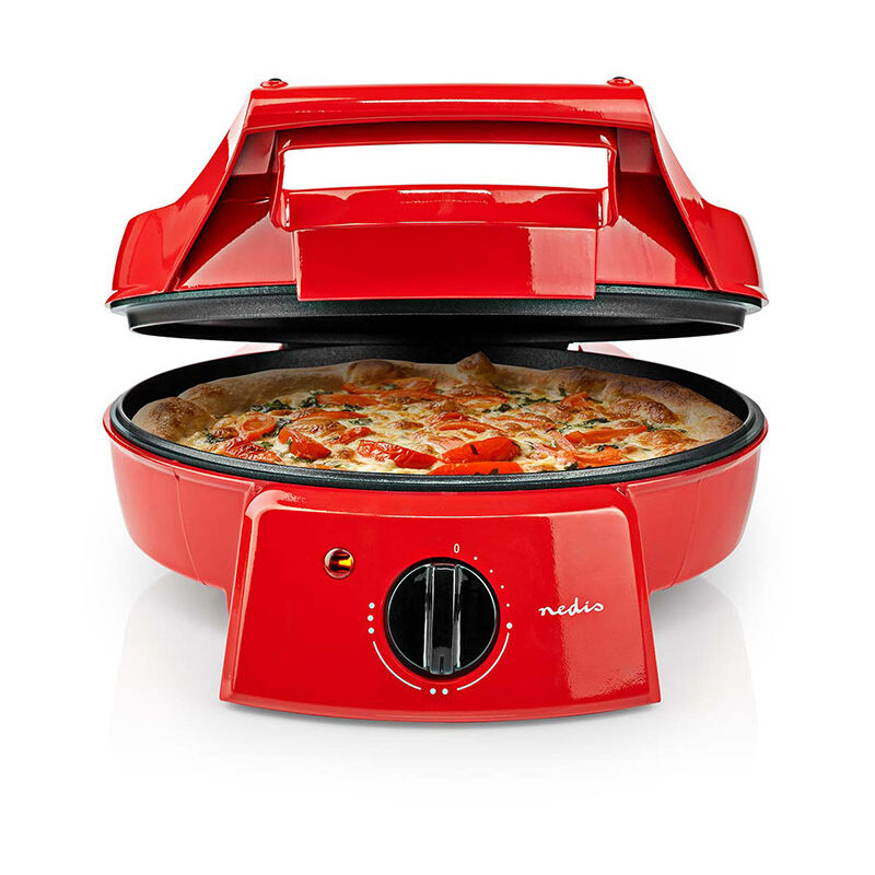Nedis - Appareil a pizza et grill 30cm FCPM100FRD