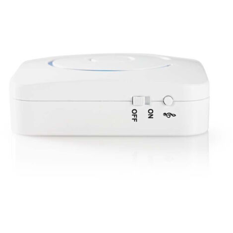 Nedis BEWEGUNGSMELDER  85DB BATT. (ALRMMW20WT     BL/WS)