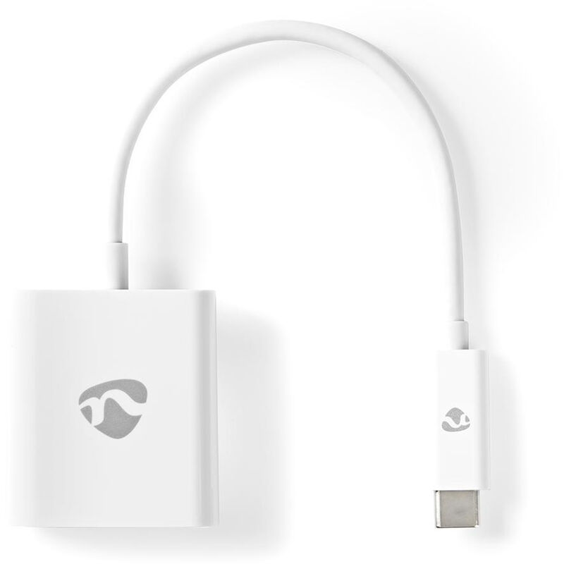 

Cable Adaptador USB-C™ | USB-C™ Macho - HDMI™ Hembra | 0,2 m | Blanco NE550714963 - Nedis