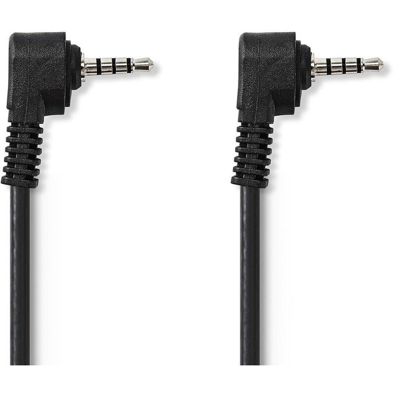 

Nedis Cable AV de 3,5 mm | Macho AV de 3,5 mm - Macho AV de 3,5 mm | 1,0 m | Negro NE550680649