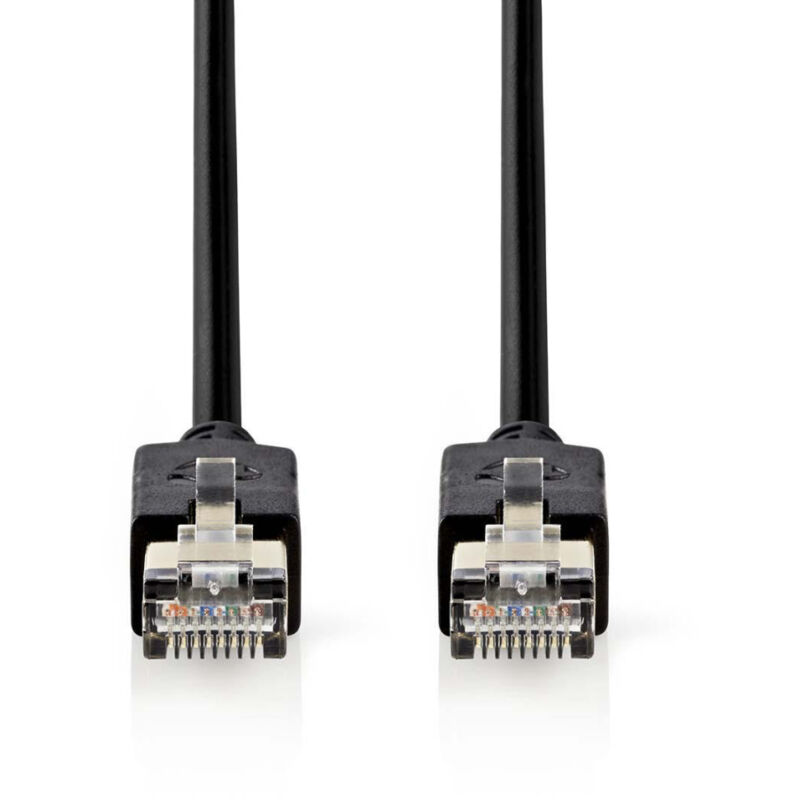 Nedis - Modèle du produit : Câble réseau Cat 6 f/utp RJ45 (8P8C) Mâle - RJ45 (8P8C) Mâle 5,0 m Anthracite