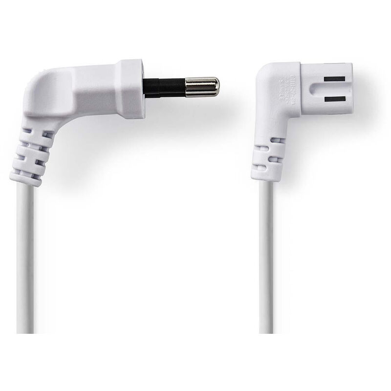 

Nedis Cable de alimentación | Conector Europeo - IEC-320-C7 | 2,0 m | Blanco NE550685044