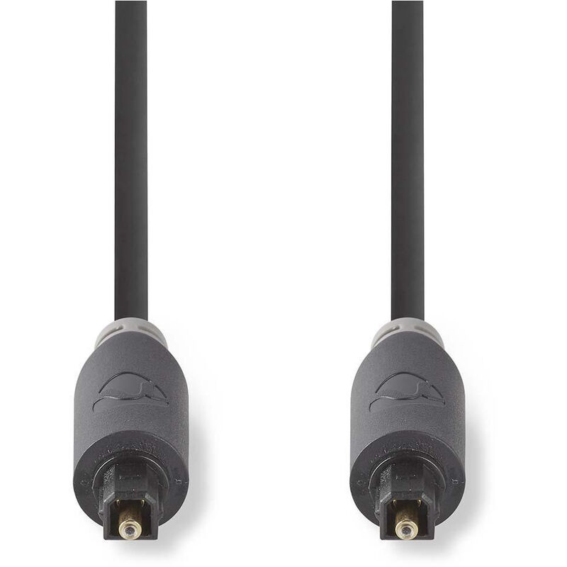 

Nedis Cable de Audio Óptico | TosLink Macho - TosLink Macho | 3,0 m | Antracita NE550673846