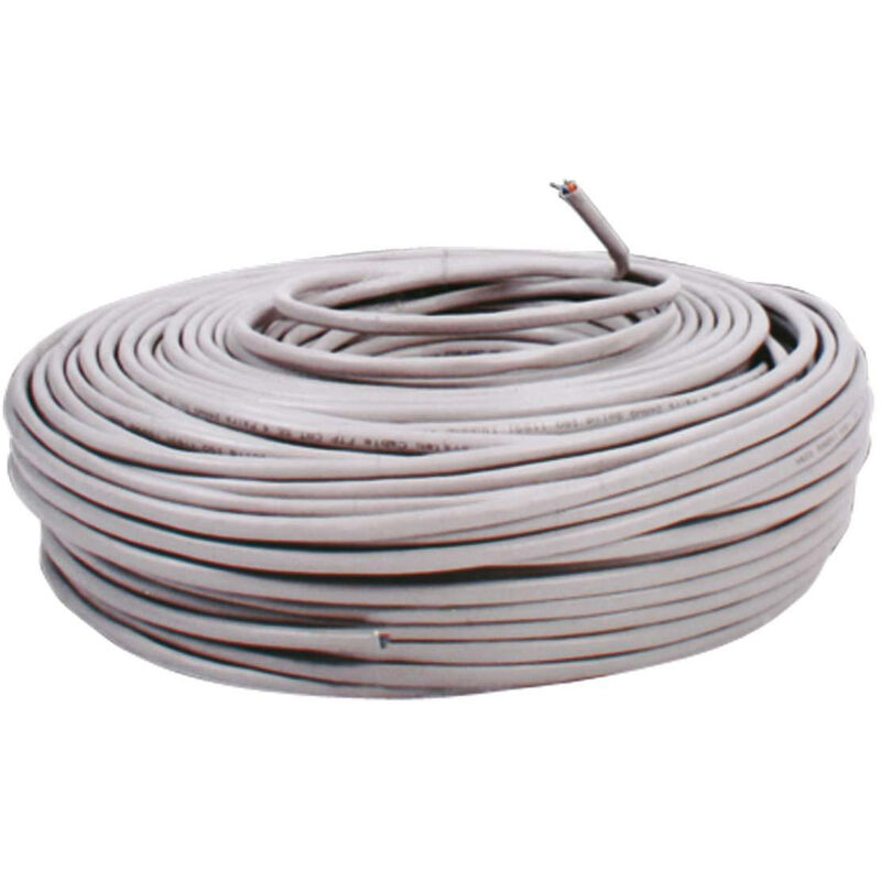 

Nedis Cable de Red CAT5e F/UTP | Sólido - 100 m | Gris NE550685510