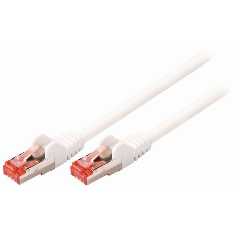 

Cable de Red S/FTP CAT6 | Conector RJ45 (8P8C) Macho - Conector RJ45 (8P8C) Macho | 0,25 m | Blanco NE550690110 - Nedis