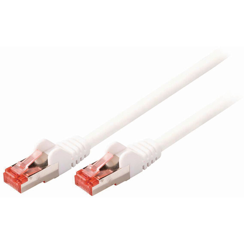 

Cable de Red S/FTP CAT6 | Conector RJ45 (8P8C) Macho - Conector RJ45 (8P8C) Macho | 10,0 m | Blanco NE550690093 - Nedis