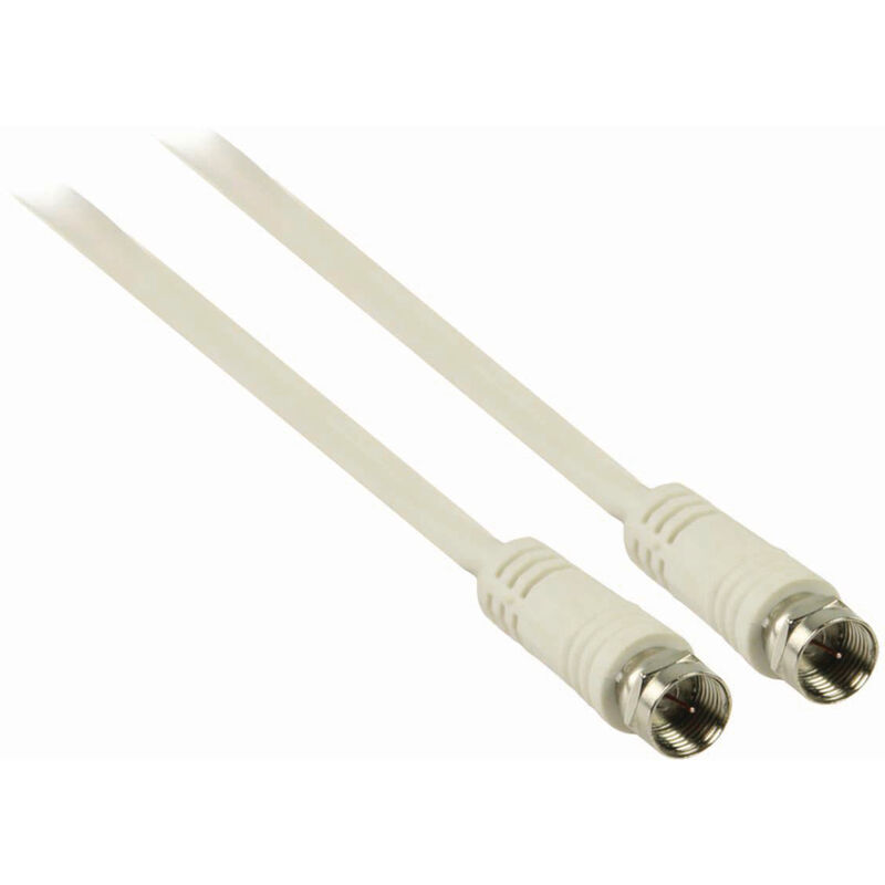 

Nedis - Cable de Satélite y Antena | F Macho - F Macho | 2,0 m | Blanco NE550680639