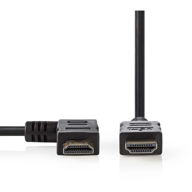 

Cable HDMI™ de Alta Velocidad con Ethernet | Conector HDMI™ - Conector HDMI™ en Ángulo a la Derecha | 1,5 m | Negro NE550670018 - Nedis